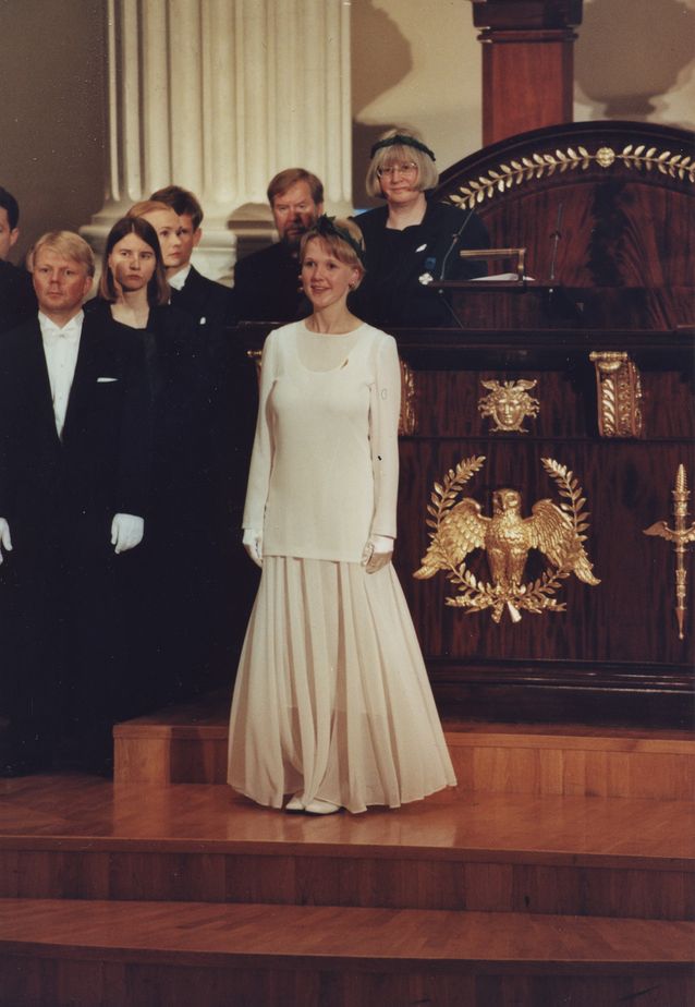 The Faculty of Philosophy Conferment Ceremony in 2000. Photo: Jakke Nikkarinen​