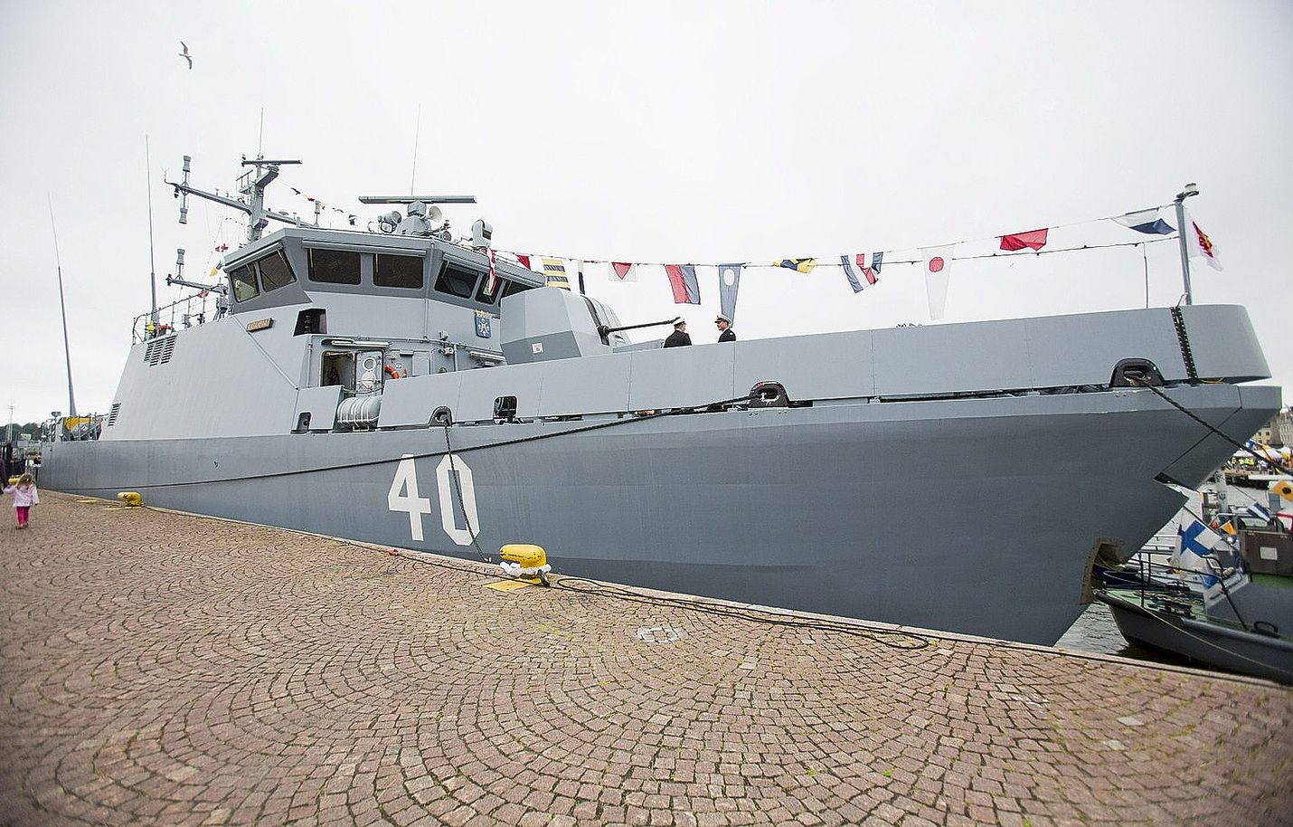 Suomen ja Ruotsin alukset yhteisharjoitukseen