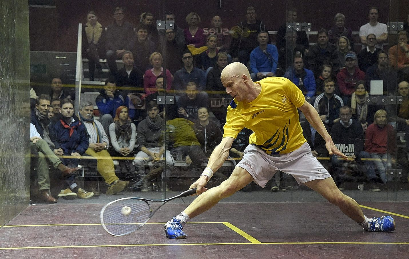 Olli Tuominen pelasi viime viikolla squashin SM-finaaliottelussa Kristian Rautiaista vastaan ja voitti 16. mestaruutensa.