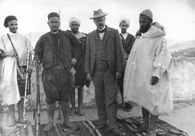Edvard Westermarck in Morocco. Photo: Museovirasto.​