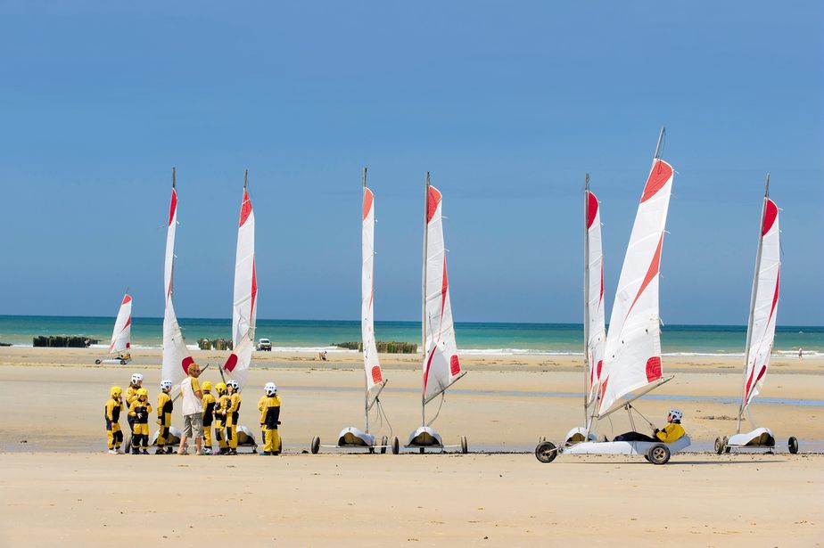 Char à Voile à Quend- © Sylvain Cambon