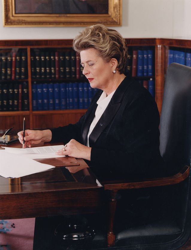 Riitta Uosukainen served as Speaker of the parliament, Minister of Education and MP.​