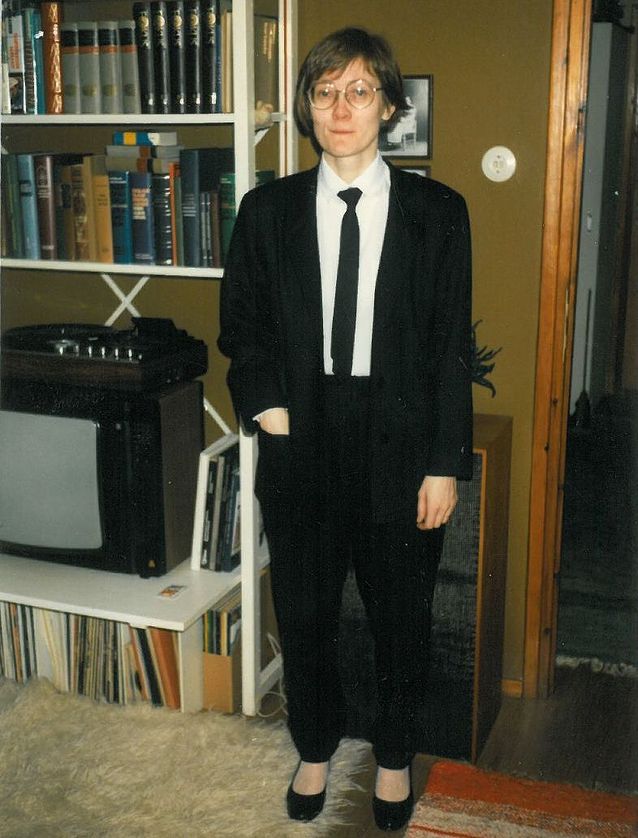 On the morning of the doctoral defence on 19 April 1986 (Picture: Matti Nuolijärvi)​