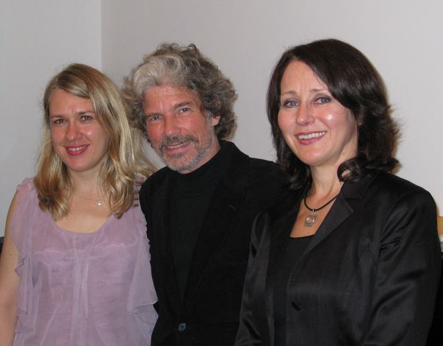 RSO:n konsertissa vuonna 2009 Kuukonserton solisteina olivat pianisti Heini Kärkkäinen ja mezzosoprano Monica Groop. Kuva: Sampsa Heiniö.​