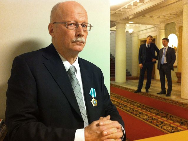 Timo Vihavainen was awarded the Order of Friendship in February 2014. It is a high-ranking state decoration granted by the Russian Federation.​