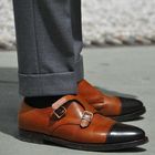 Two-tone double-monks