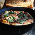 Pannupizza hiiliteräspannulla