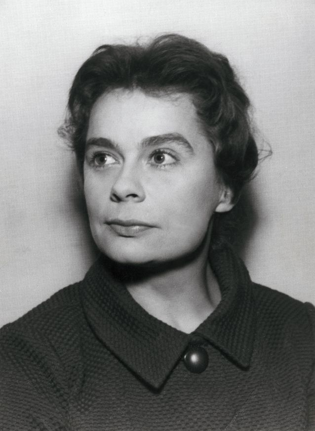 Marja-Liisa Vartio år 1958. Foto: Otava / Pentti Unho.​