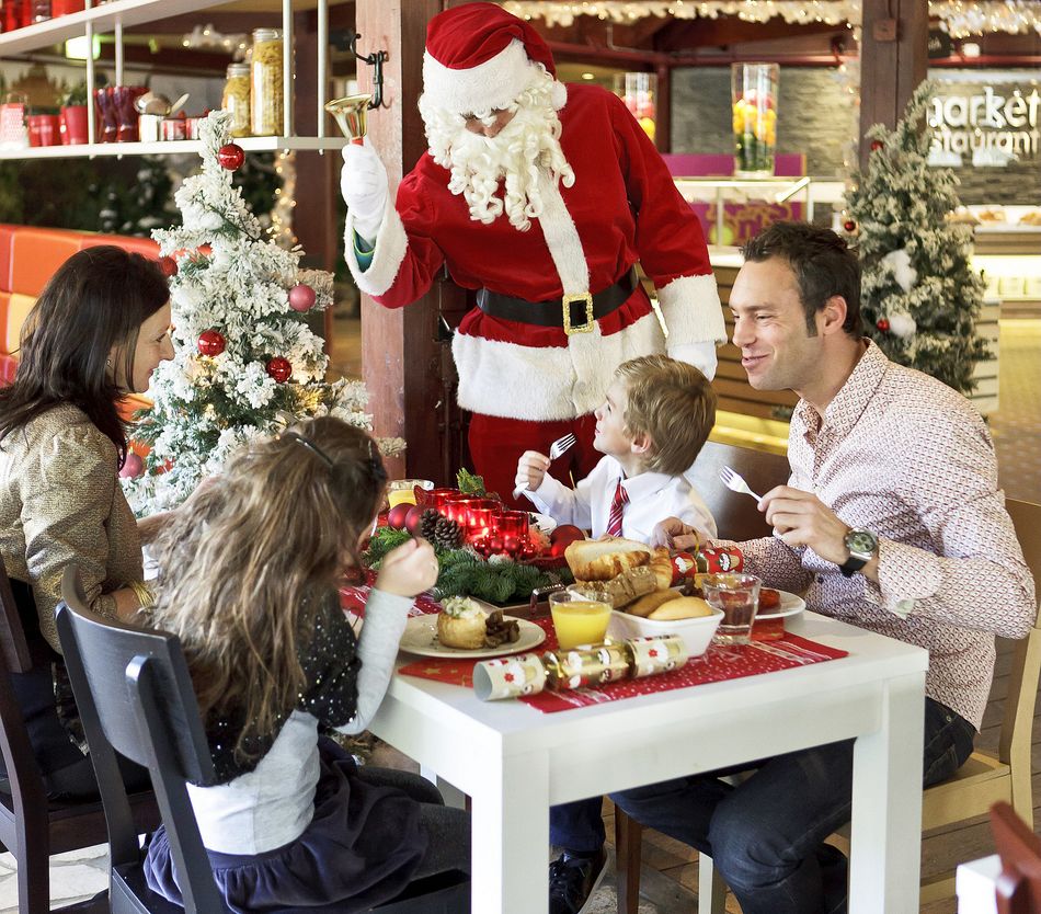 Lecker: Weihnachtsessen bei Center Parcs