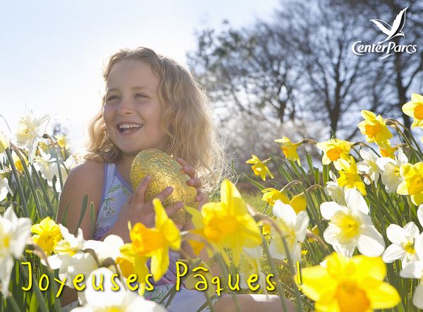 Center Parcs vous souhaite de joyeuses fêtes de Pâques !