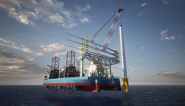 First-of-its-kind Wind Installation Vessel for Maersk Supply Service with Steerprop propulsion package