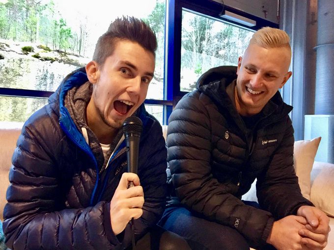 Joel Tervonen ja Mikael Eklöf