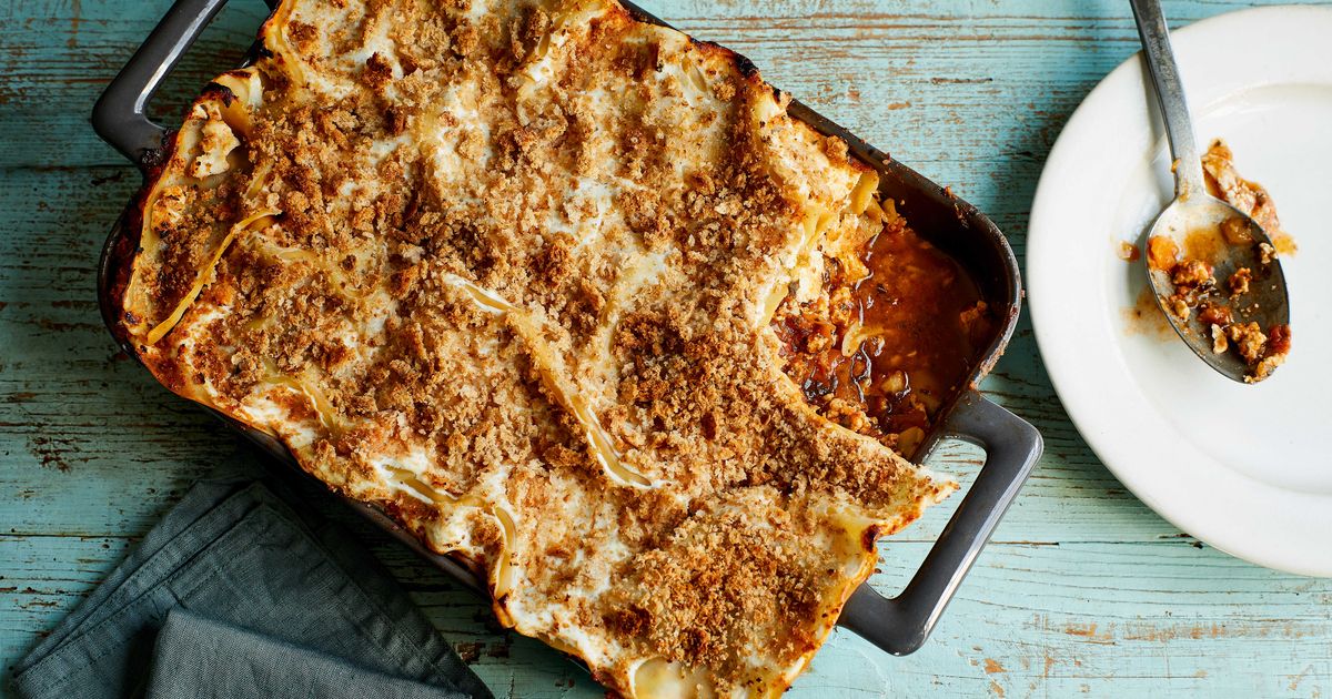 Turkey Lasagne | Xmas Leftover Recipe by BBC Eat Well For Less