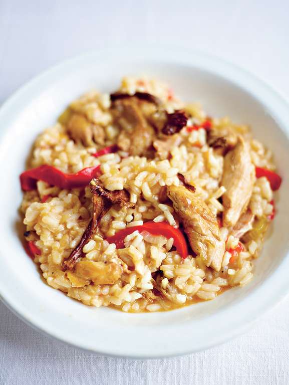 Chicken Risotto Risotto Alla Sbirraglia