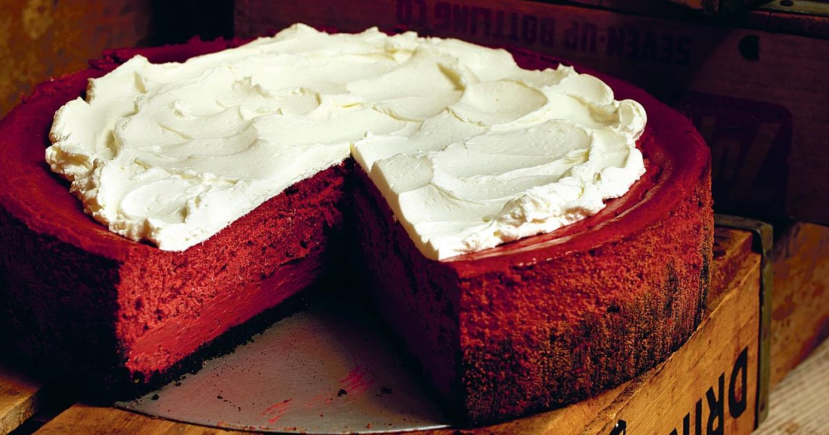 Red Velvet Cheesecake The Happy Foodie