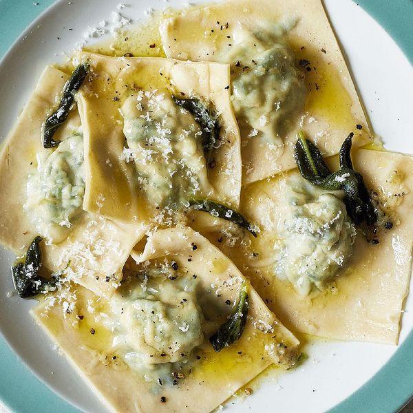 Spinach And Ricotta Ravioli With Sage Butter Recipe Britain S Best Home Cook