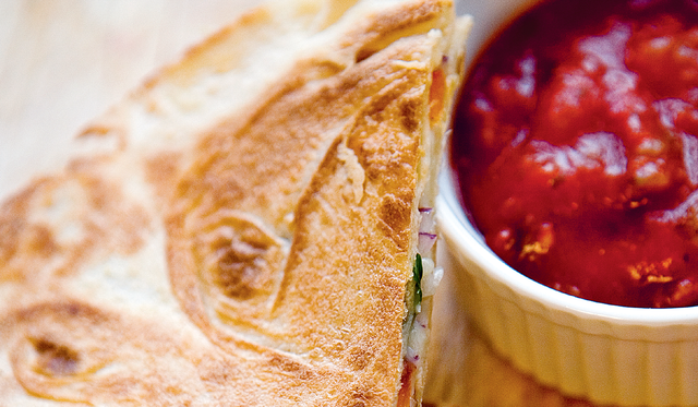 Spicy Chicken Quesadillas The Happy Foodie