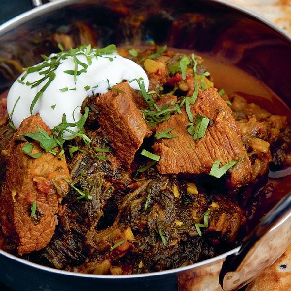 Beef and Spinach Curry - The Happy Foodie