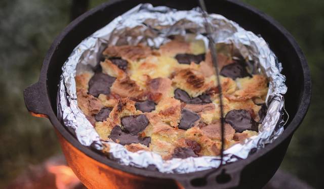 Bread And Butter Pudding With Marmalade And Chocolate The Happy Foodie
