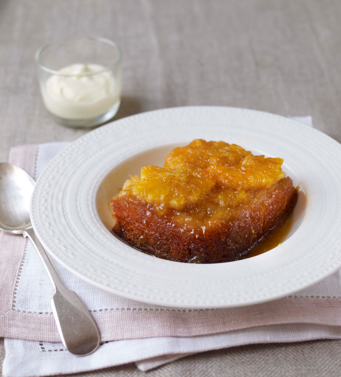 Caramelized Orange Pudding - The Happy Foodie