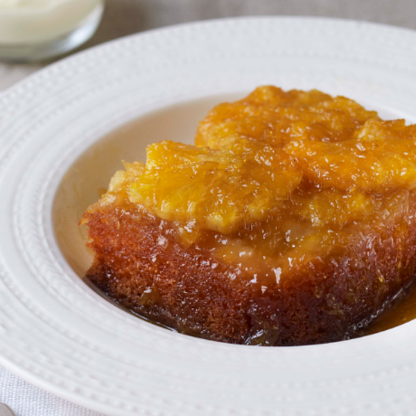 Caramelized Orange Pudding - The Happy Foodie