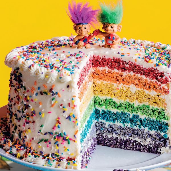 Rainbow Pop Celebration Cake - The Happy Foodie