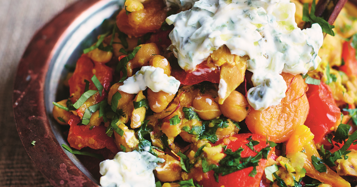 Chickpea and Chicken Tagine The Happy Foodie