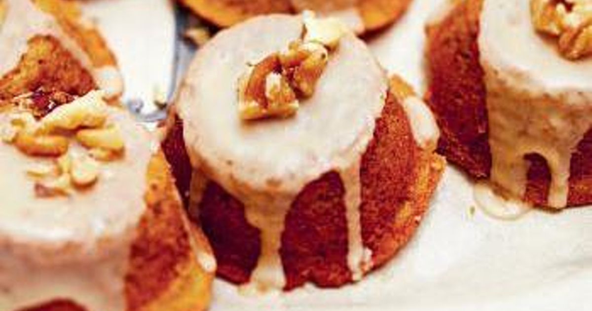 Coffee Cardamom Walnut Cakes | Claire Ptak Cake Recipes