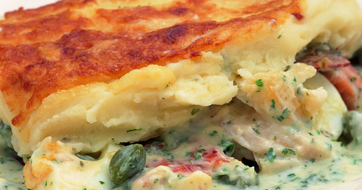 Luxury Smoked-Fish Pie - The Happy Foodie