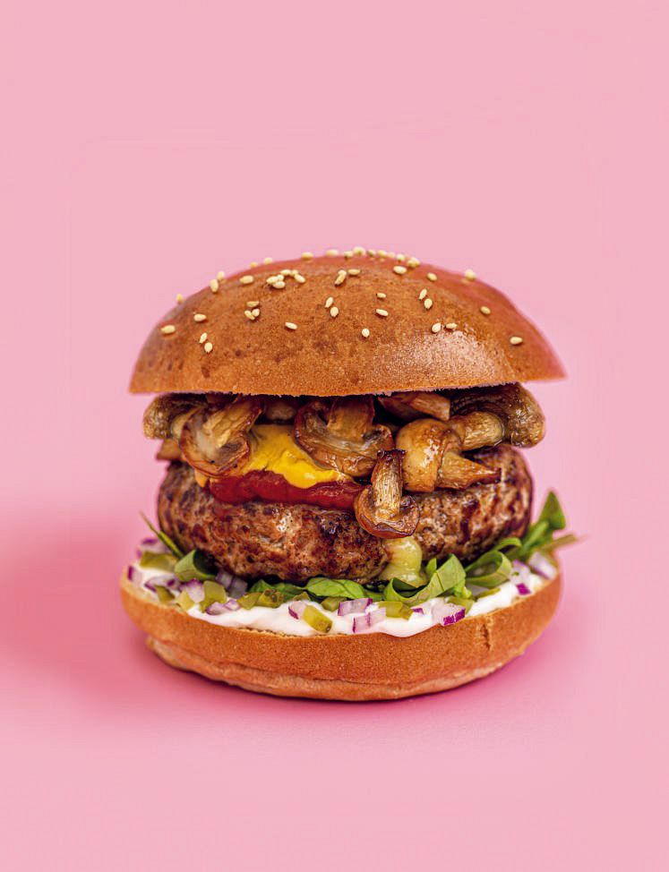 The Fitness Chef Cheeseburger