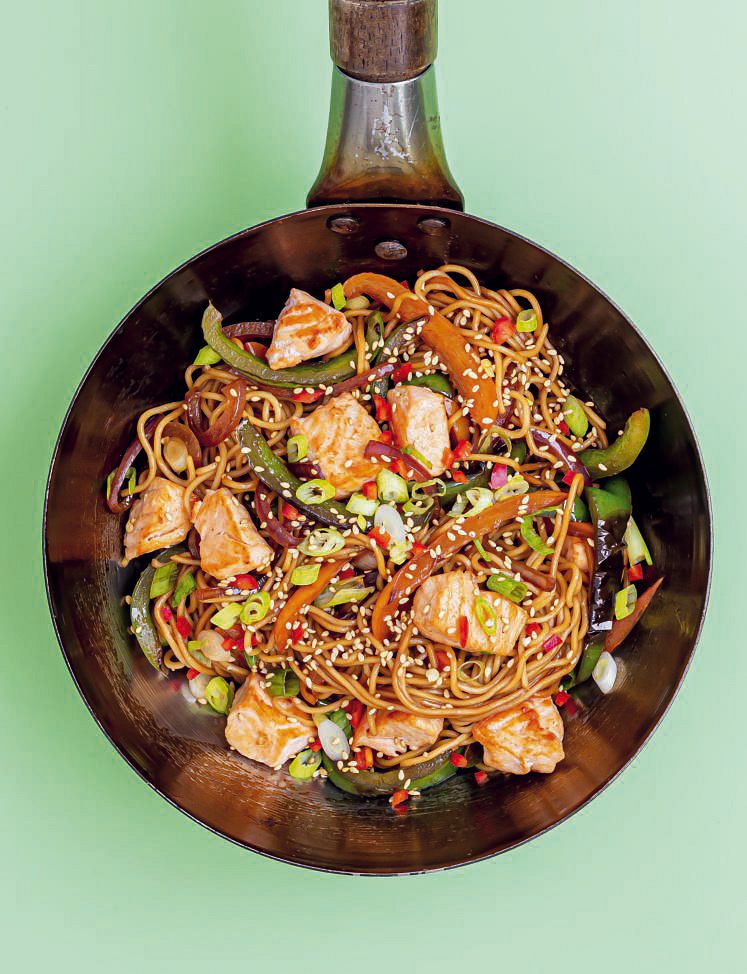 The Fitness Chef Salmon Yaki Soba