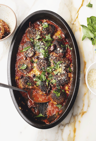 ottolenghi aubergine flavour yotam lasagne dumplings celeriac feasts midweek pickled thehappyfoodie cookbook parmigiana