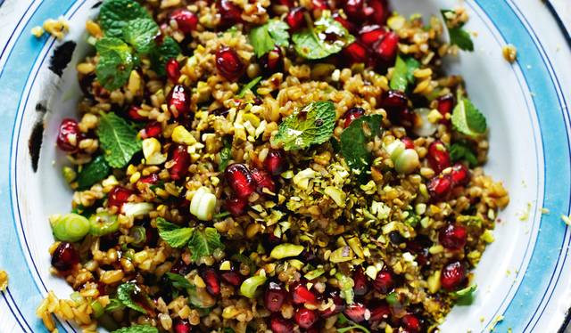 Rick Stein Freekeh Salad Middle Eastern Inspired Recipe