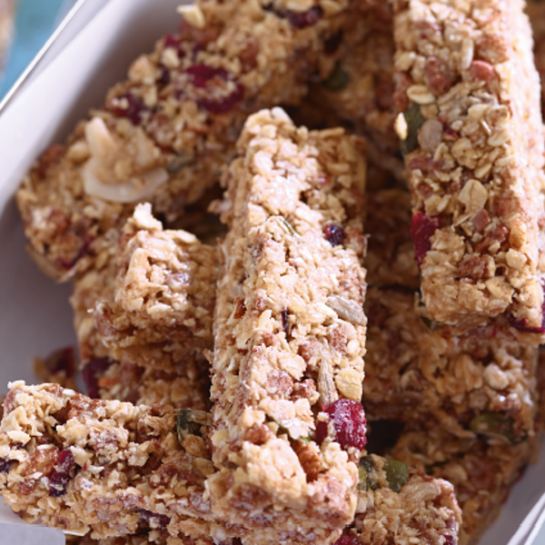 Freezer Oaty Bars - The Happy Foodie