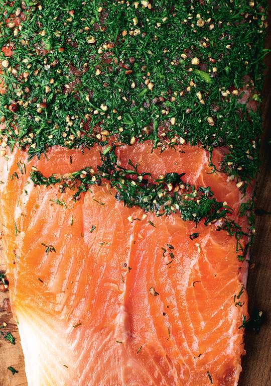 Gravlax Dill Cured Salmon The Happy Foodie