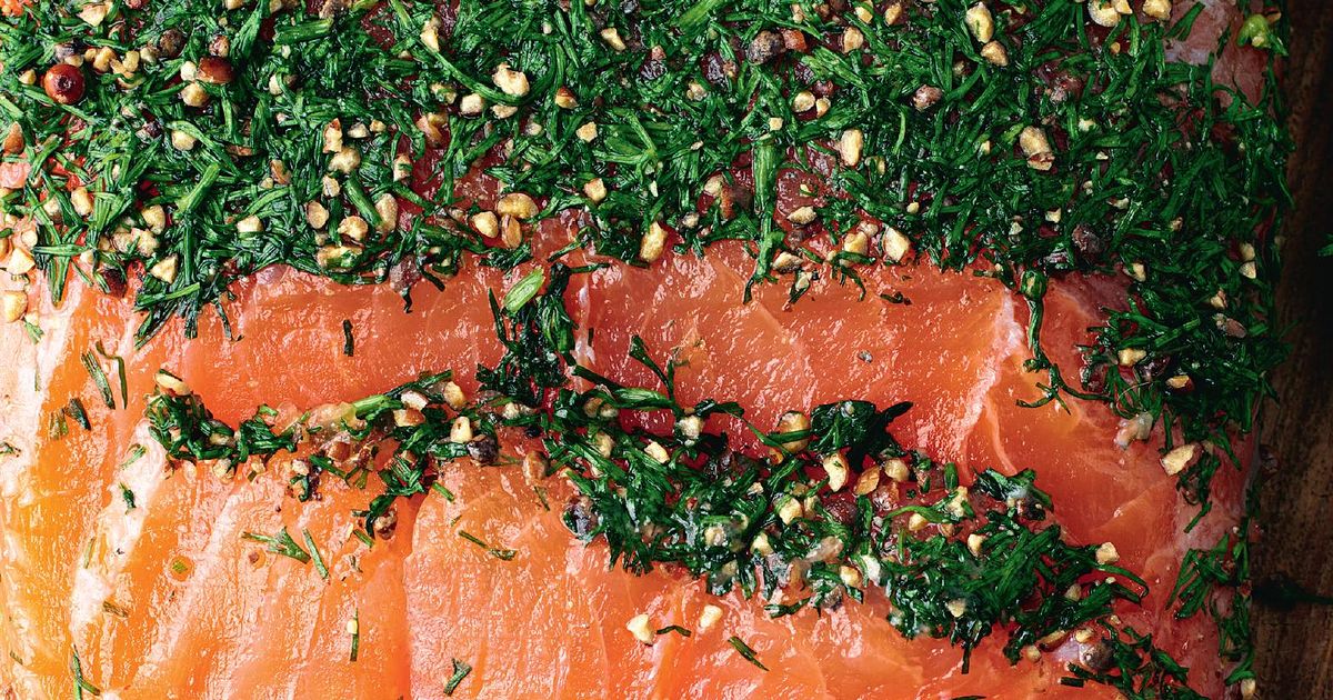 Gravlax Dill Cured Salmon The Happy Foodie