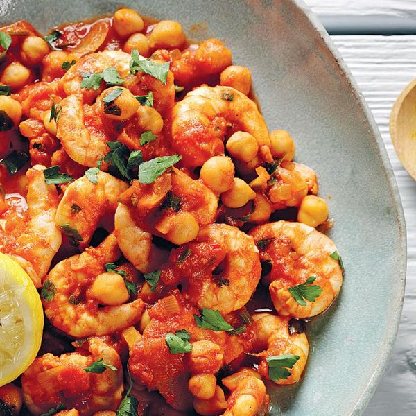 Spicy Harissa Prawn And Chickpea Curry Recipe