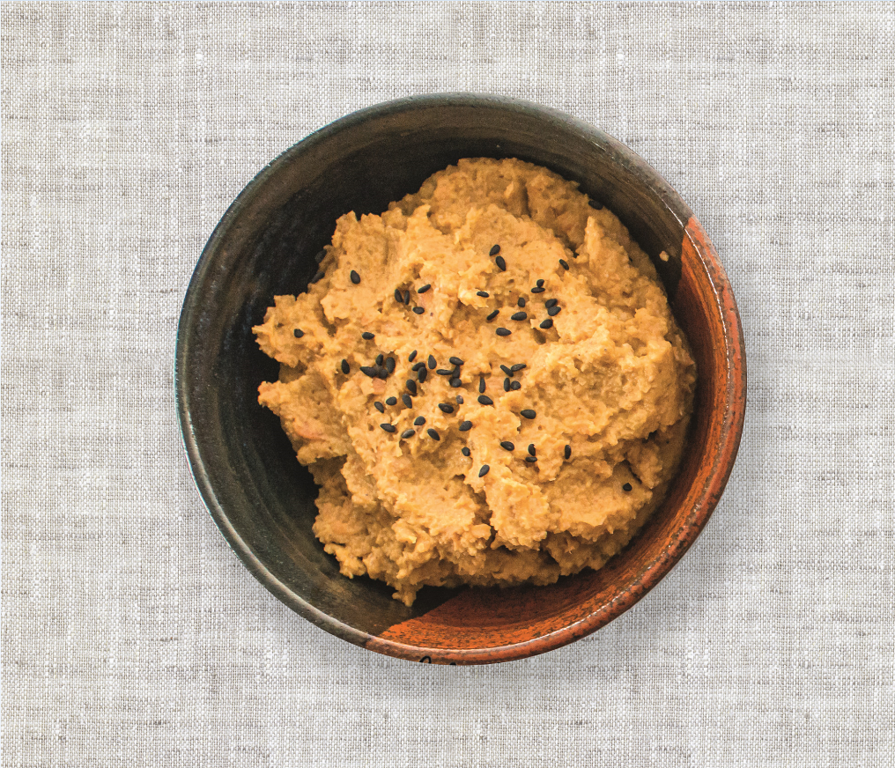 Roasted Carrot Hummus The Happy Foodie