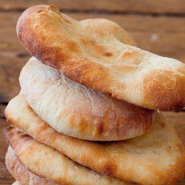 White Pita Bread The Happy Foodie