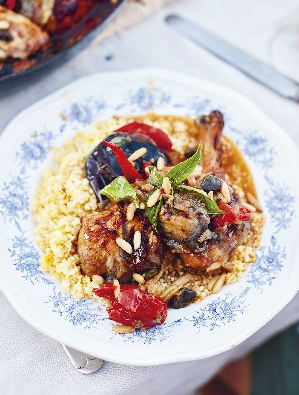 Jamie Oliver Hit N Run Traybaked Chicken - traditional italian meat