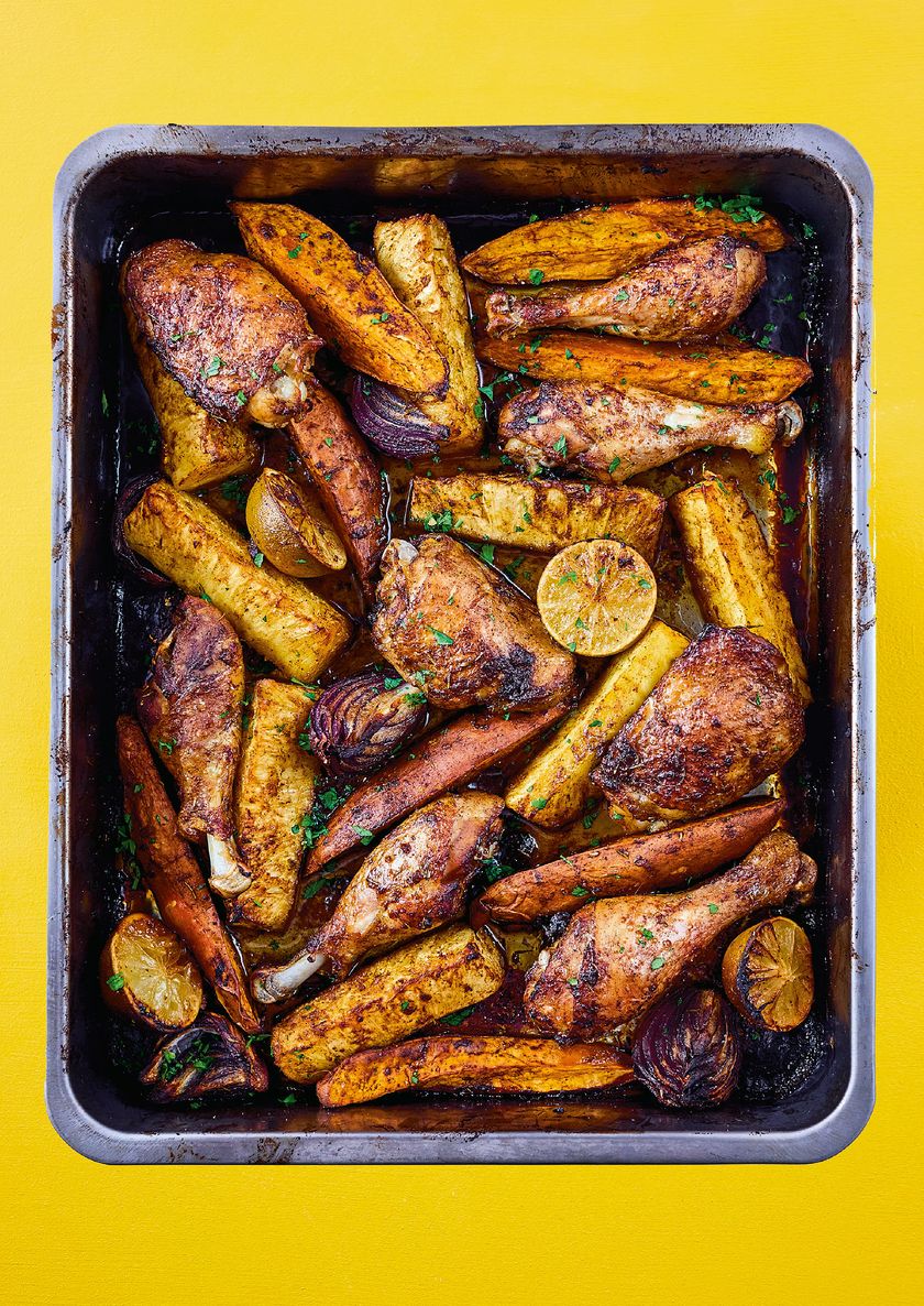 One-tin Jerk Chicken | The Roasting Tin Around the World