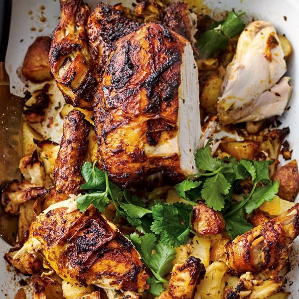 Jamie Oliver S Roast Tikka Chicken Roast Chicken Recipes