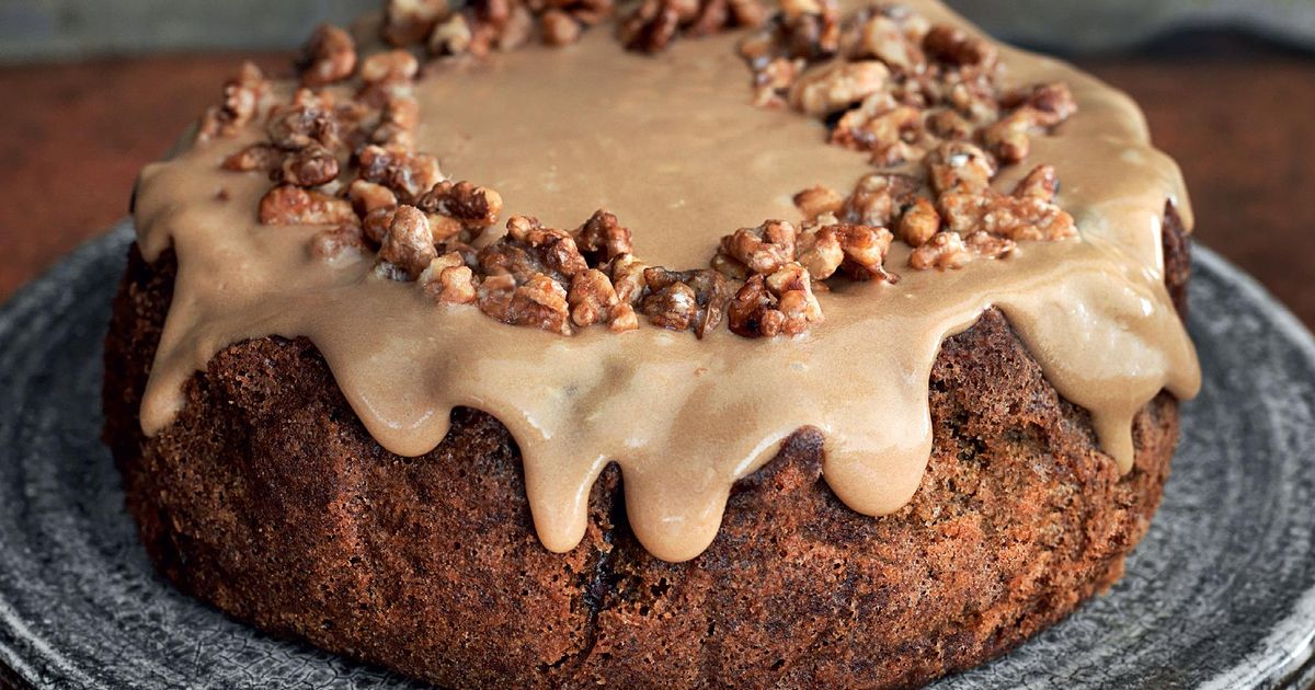 Coffee And Walnut Cake The Happy Foodie