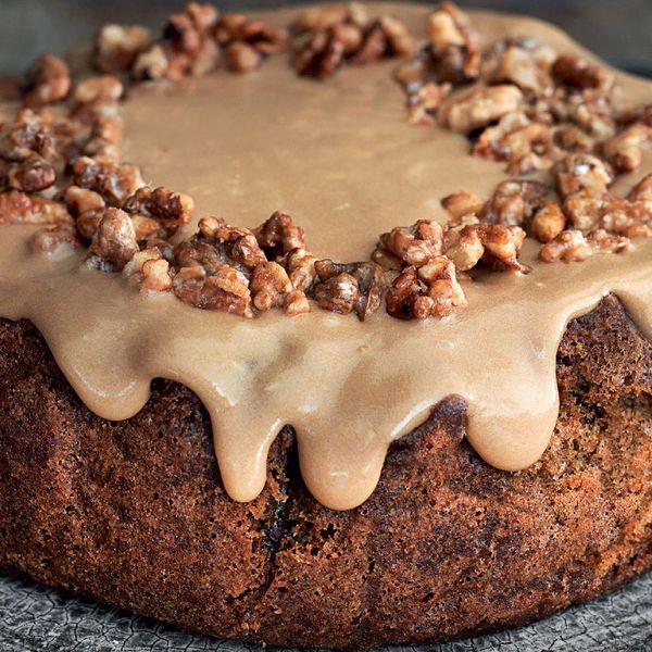 Coffee and Walnut Cake - The Happy Foodie