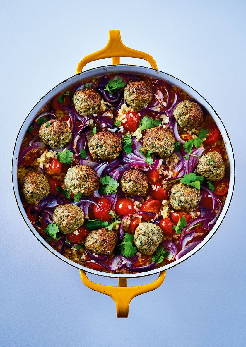 Middle Eastern Lamb Meatballs | The Roasting Tin Around the World