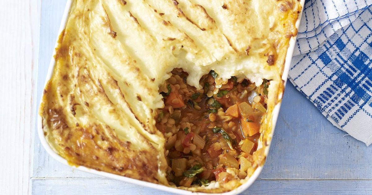 Mary Berry S Vegetable And Lentil Cottage Pie