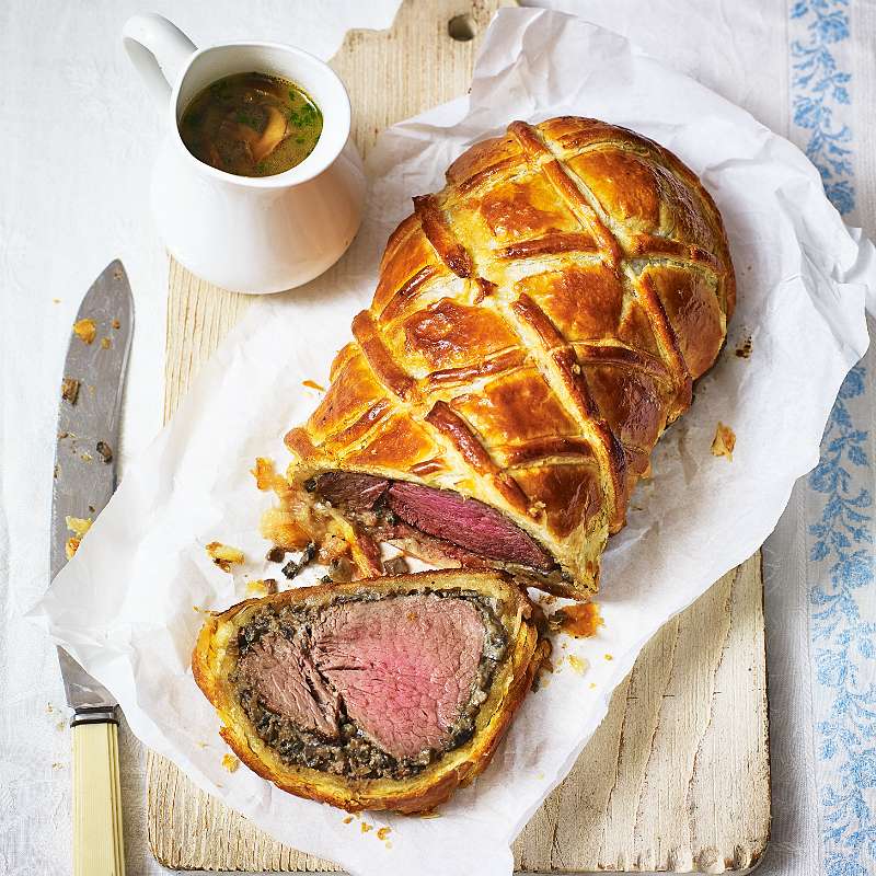 what to serve with beef wellington uk
