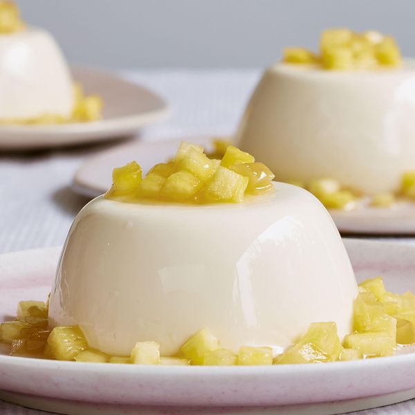 Mary Berry S Panna Cotta With Pineapple And Ginger Recipe