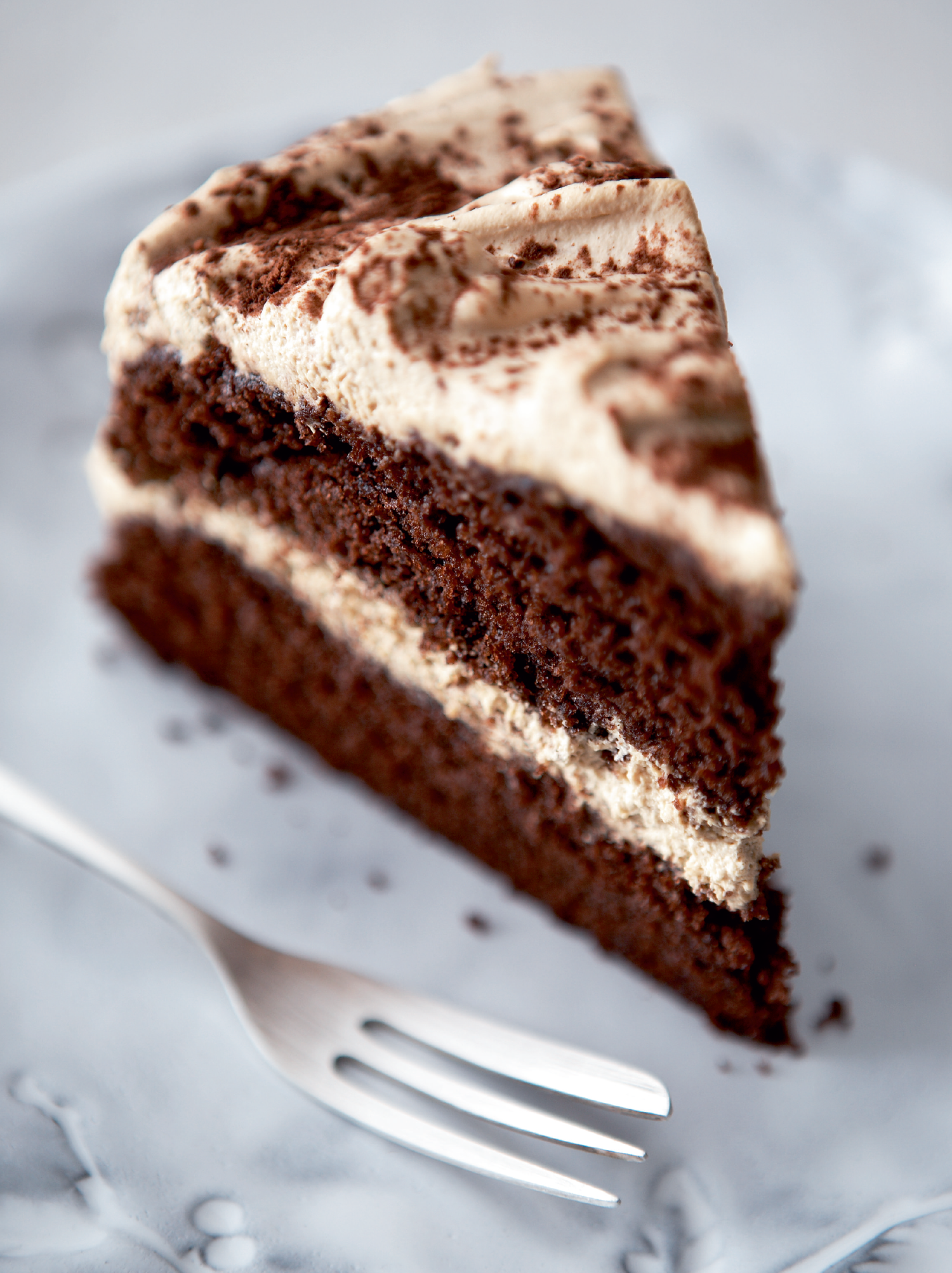 Cappuccino Cake - The Happy Foodie