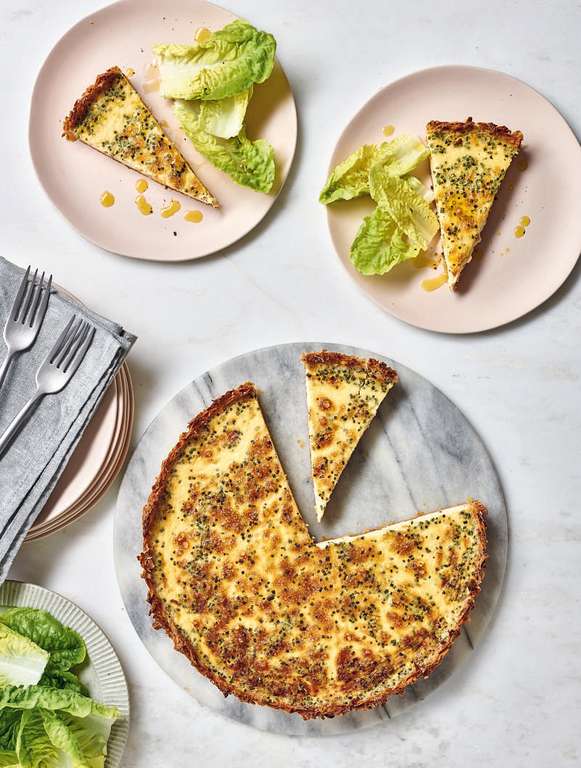 Nadiya Hussain Potato Rösti Quiche Recipe | Nadiya Bakes